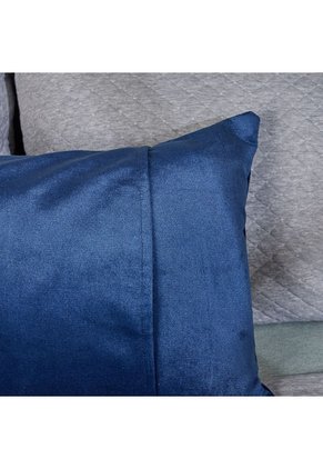 Cojín Lumbar Xl Azúl Oscuro 40 X 90 Cm Cojín Lumbar Xl Azúl Oscuro 40 X 90 Cm Distrihogar