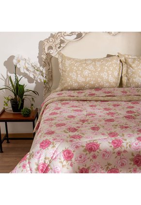 Edredón 132 Hilos Essencial Romantico Edredón 132 Hilos Essencial Romantico Semidoble Distrihogar