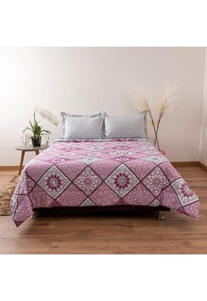 Edredón Essencial Doble Faz 132 Hilos Atenas Edredón Essencial Doble Faz 132 Hilos Atenas Doble Distrihogar