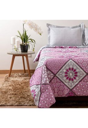 Edredón Essencial Doble Faz 132 Hilos Atenas Edredón Essencial Doble Faz 132 Hilos Atenas Doble Distrihogar