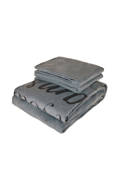 Semijuego De Sábanas Teeny Extrafresh Jersey Gris Semijuego De Sábanas Teeny ExtraFresh Jersey Gris Sencillo Distrihogar