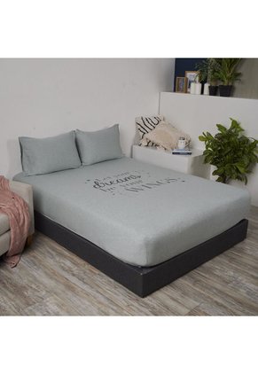 Semijuego De Sábanas Teeny Extrafresh Jersey Gris Semijuego De Sábanas Teeny ExtraFresh Jersey Gris Sencillo Distrihogar