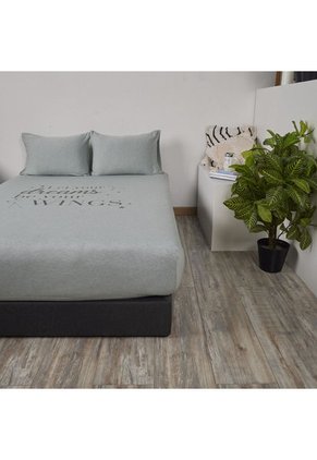 Semijuego De Sábanas Teeny Extrafresh Jersey Gris Semijuego De Sábanas Teeny ExtraFresh Jersey Gris Sencillo Distrihogar