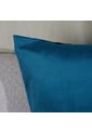 Cojín Euro Azúl Petróleo 60 X 60 Cm Cojín Euro Azúl Petróleo  60 X 60 Cm Distrihogar de Distrihogar