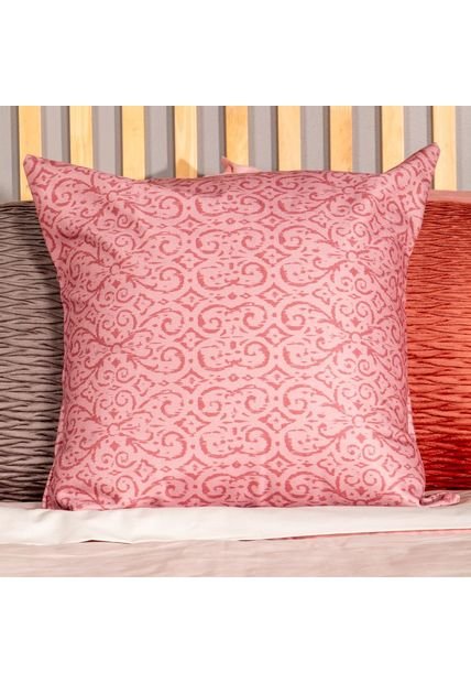 Forro Cojín 50 X 50 Esencial Rosewood Marsala Forro Cojín 50 X 50 Esencial Rosewood Marsala Distrihogar