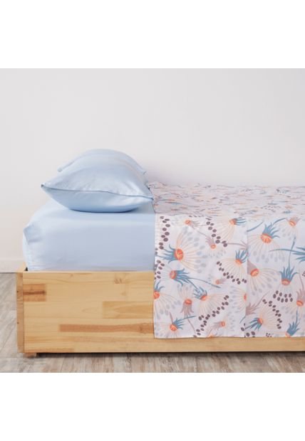 Juego De Sábanas Libertad Microfibra Juego De Sábanas Libertad Microfibra Doble Distrihogar