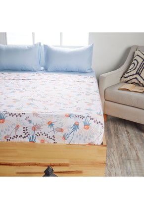 Juego De Sábanas Libertad Microfibra Juego De Sábanas Libertad Microfibra Doble Distrihogar