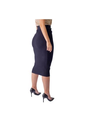 Falda Bbl Dkny Para Mujer Negro