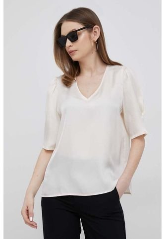 Blusa Any Dkny Para Mujer Blanco Dkny