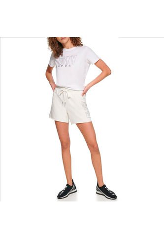 Short Dkny Para Mujer Wmn Blanco Casual Con Algodón Fresco Dkny