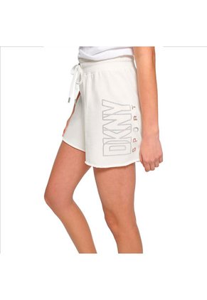 Short Dkny Para Mujer Wmn Blanco Casual Con Algodón Fresco