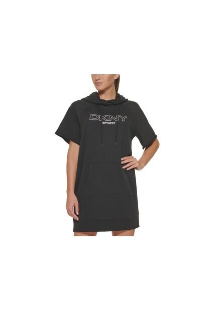 Vestido Casual DKNY Original Negro Para Mujer