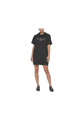 Vestido Casual DKNY Original Negro Para Mujer