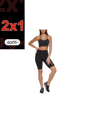 Licra Deportiva Dkny Negro Para Mujer Dkny