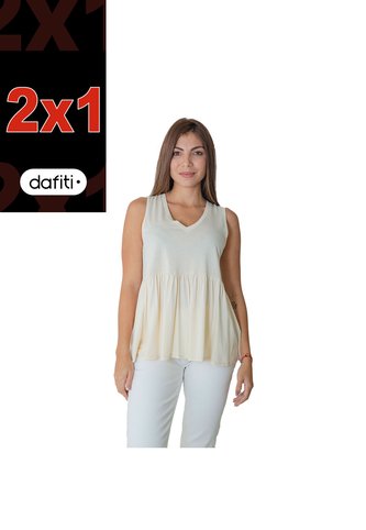 Blusa Dkny Para Dama Blanco Dkny