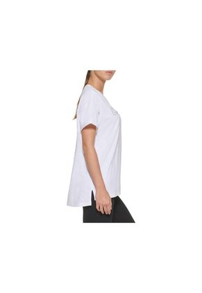 Camisa Básica Dkny Original Blanco Para Mujer