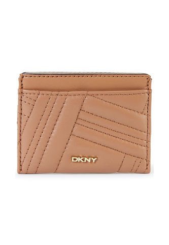 Tarjetero Cuero DKNY Café Para Mujer Dkny