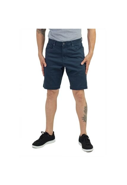 Bermuda Casual Dkny Azul Para Hombre