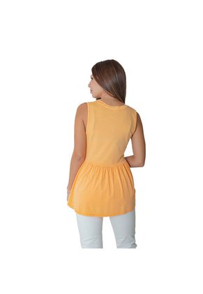 Camiseta Dkny Para Dama Amarillo