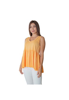 Camiseta Dkny Para Dama Amarillo