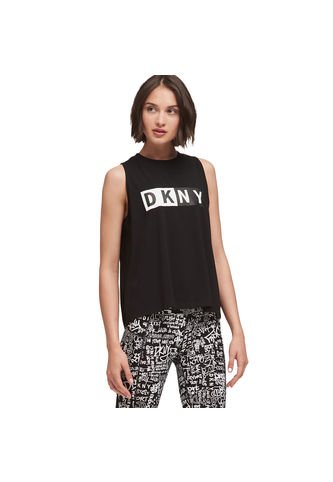 Camiseta Dkny Para Dama Negro Dkny
