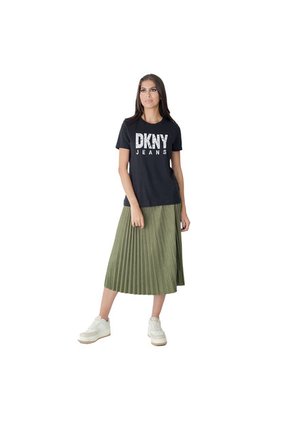 Camiseta Blk Marca DKNY Dama Negro