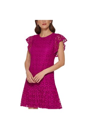 Vestido Dkny Adz Para Mujer Morado