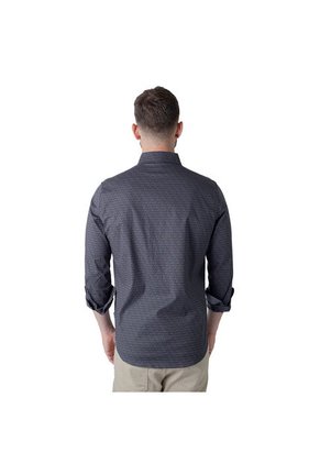 Camisa Casual Blk Para Hombre Negro