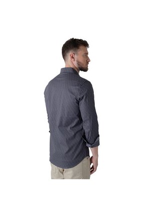 Camisa Casual Blk Para Hombre Negro