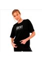 Camiseta Casual En Algodón DKNY Negro Para Mujer de Dkny