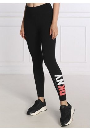 Licras Dkny Para Mujer Cyo Negro Deportivo Algodón Fresco
