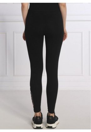 Licras Dkny Para Mujer Cyo Negro Deportivo Algodón Fresco