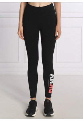 Licras Dkny Para Mujer Cyo Negro Deportivo Algodón Fresco