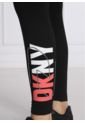 Licras Dkny Para Mujer Cyo Negro  Deportivo  Algodón Fresco de Dkny