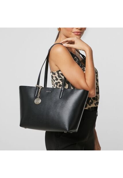 Bolso Elegante Dkny Original Negro Para Mujer
