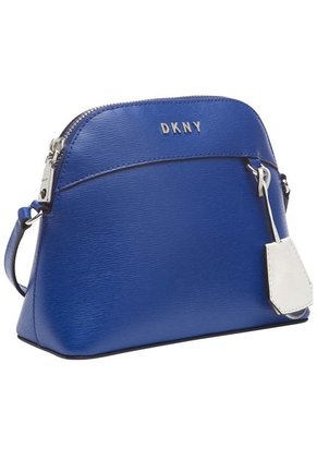 Bolso DKNY Cuero Sintético Original Azul Para Mujer