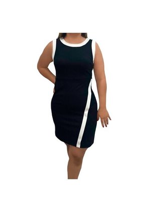 Vestido DKNY Mujer Elegante Casual Color Negro Modelo YX0