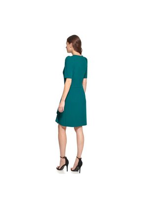 Vestido Dkny Fg5 Para Mujer Verde