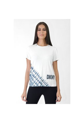 Camiseta Fyz Dkny Para Mujer Blanco