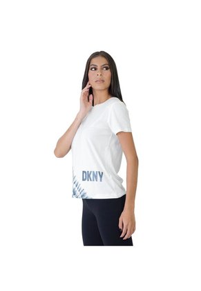 Camiseta Fyz Dkny Para Mujer Blanco