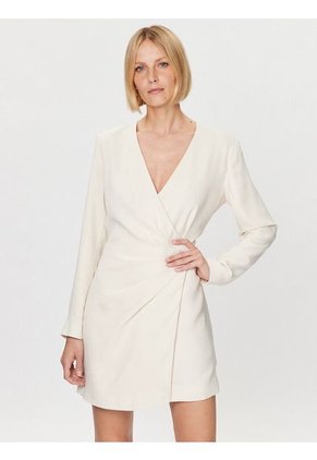 Vestido Casual Dkny Para Mujer Blanco