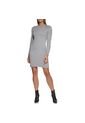 Vestido Manga Larga Dkny Para Mujer Gris de Dkny