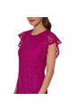 Vestido Dkny Adz Para Mujer Morado de Dkny