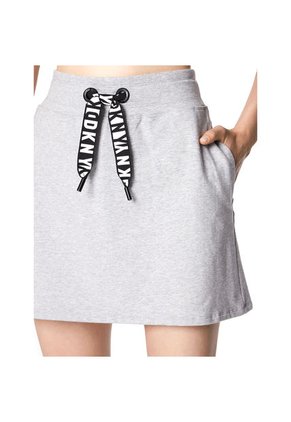 Faldas Dkny Para Mujer Plg Gris Casual Con Algodón Comodo