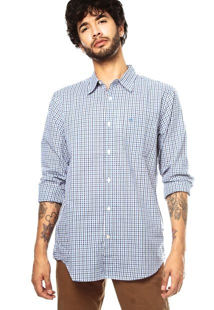 Camisa Azul-Blanca Dockers - Compra Ahora | Dafiti Colombia