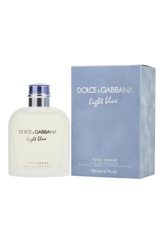 Perfume Light Blue De Dolce Gabbana Para Hombre 200 Ml Dolce y Gabbana