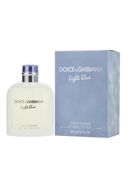 Perfume Light Blue De Dolce Gabbana Para Hombre 200 Ml