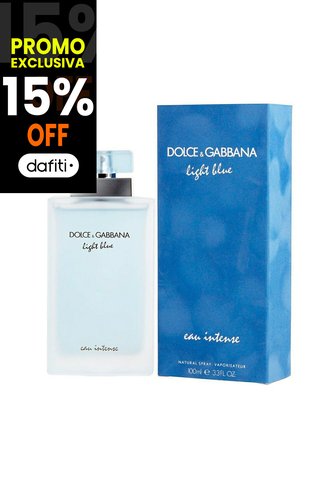 Perfume Light Blue Intense De Dolce Gabbana Para Mujer 100 Ml Dolce y Gabbana