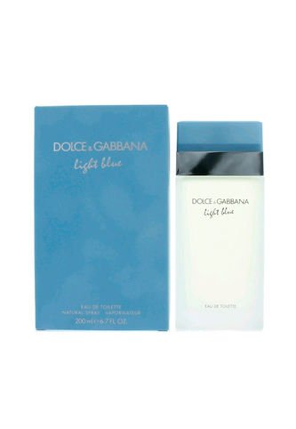 Perfume Light Blue De Dolce & Gabbana Para Mujer 200 Ml Dolce y Gabbana
