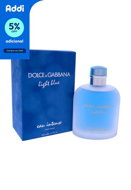 Perfume Light Blue Eau Intense 200 Ml Hombre